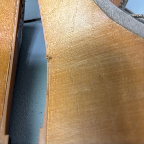 Altar'd State Wedge Gladiator Lace Up Wedge Sandals Heels Women's 9 Neutral - Picture 9 of 10